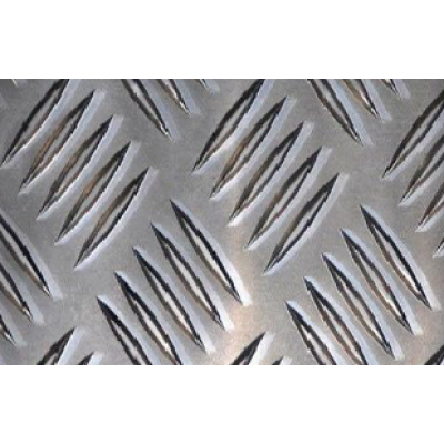 Лист нержавеющий рифленый ЧЕЧЕВИЦА 2,5х1000x2000мм