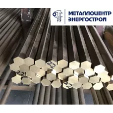 Латунный шестигранник ЛС59-1 ш 6х3000 п/т