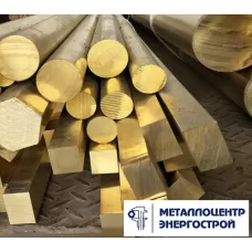 Латунный пруток ЛМц58-2, птв 22 x 3000