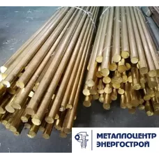 Латунный пруток ЛМц58-2, птв 35 x 3000