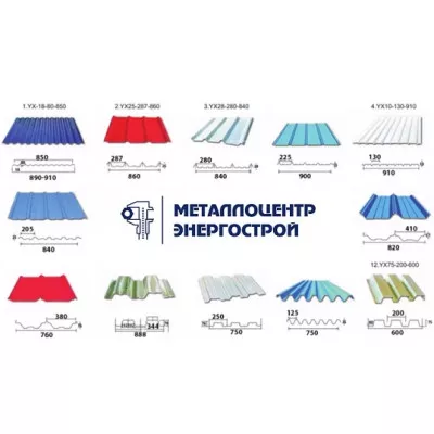 Профнастил (профлист) С8 RAL 7001 серебристо-серый